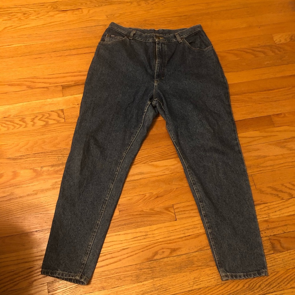 Lee straight leg denim jeans, size 16